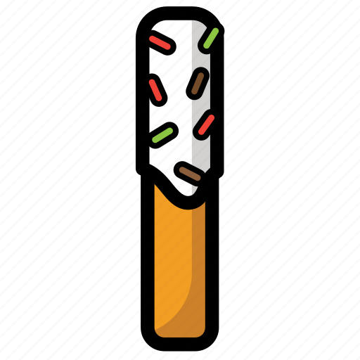 Cheese, plain, regular, snack, stick, vanilla icon - Download on Iconfinder
