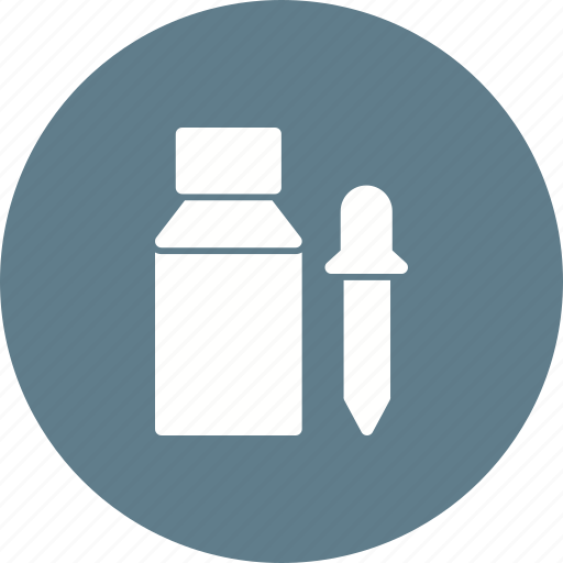 Bottle, chemical, dropper, equipment, glass, liquid, pipette icon - Download on Iconfinder