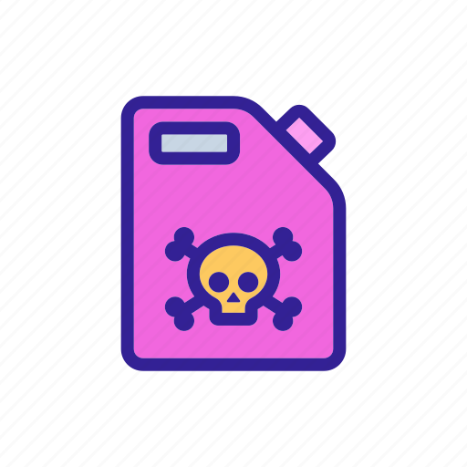 Barrel, caution, chemical, container, contamination, contour, gallon icon - Download on Iconfinder