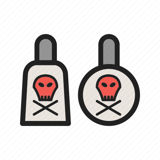 Chemicals, chemistry, laboratory, materials, poisonous, safety, toxic icon - Download on Iconfinder