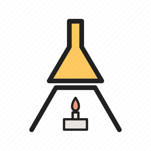 Chemical, fire, heat, laboratory, science, test, tube icon - Download on Iconfinder