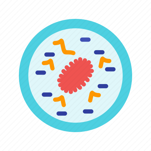 Bacteria, cell, disease, infection, organism, slide, virus icon - Download on Iconfinder