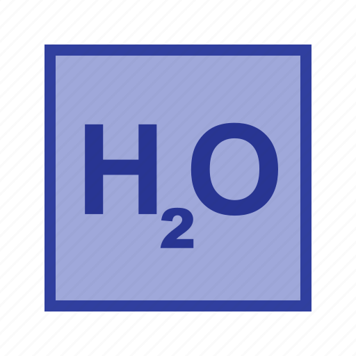 Chemical, experiment, formula, h2o, lab, molecule, water icon - Download on Iconfinder