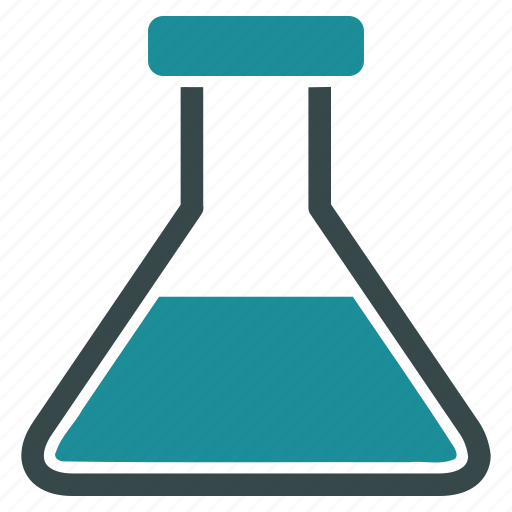 Flask, wide, chemical glass, chemistry, laboratory, medical container, retort icon - Download on Iconfinder