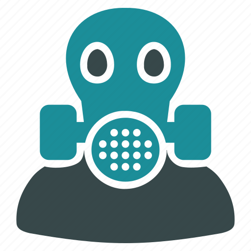 Air filter, chemical, equipment, gas mask, health warning, respirator, work safety icon - Download on Iconfinder