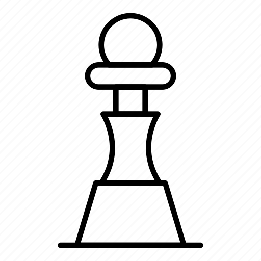 Chess, game, horse, pawn, piece, silhouette, sport icon - Download on Iconfinder