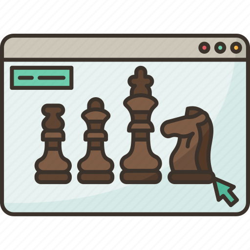 Chess, online, play, game, strategy icon - Download on Iconfinder