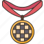 medal, winner, victory, competition, sport 