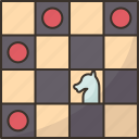 move, knight, chessboard, solution, sport