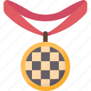 medal, winner, victory, competition, sport