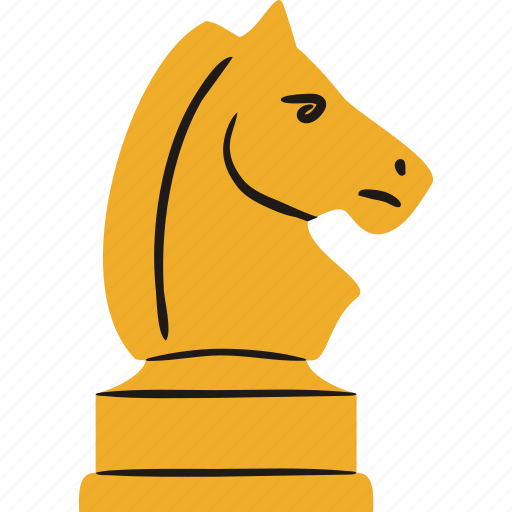 Chess, game, strategy, piece, figure, sport, knight icon - Download on Iconfinder