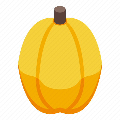 Yellow, chestnut, isometric icon - Download on Iconfinder