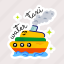 water taxi, ferryboat, water travel, water transport, boat taxi 