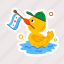 duck flag, water duck, swimming duck, rubber duck, duck cap 