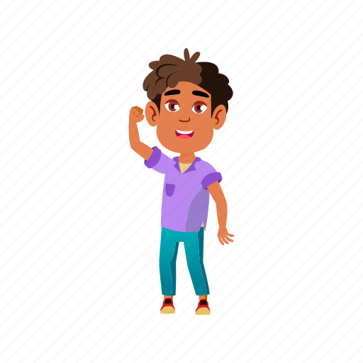 Child, hispanic, small, boy, gesturing, team, children icon - Download on Iconfinder