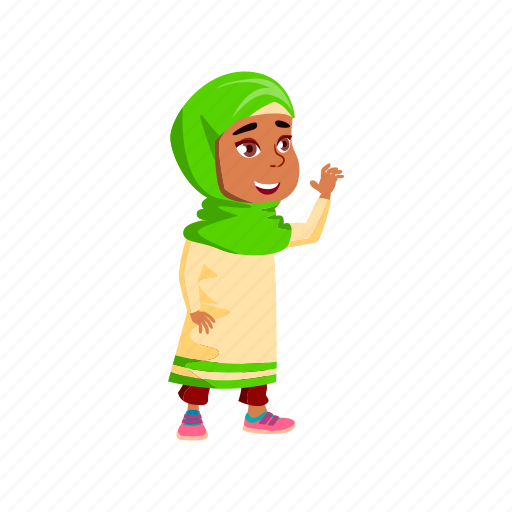 Child, happy, smiling, little, arab, kid, girl icon - Download on Iconfinder