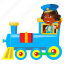 child, indian, cute, girl, playing, captain, driving, train 