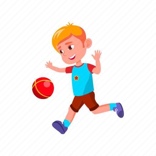 Child, playful, girl, running, kid, ball, field icon - Download on Iconfinder