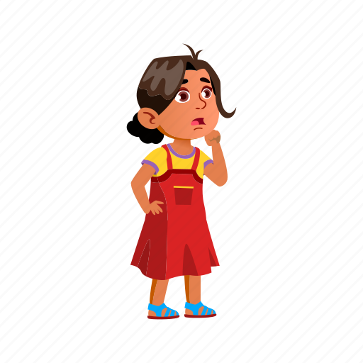 Child, shocked, indian, girl, kid, watch, acrobatic icon - Download on Iconfinder