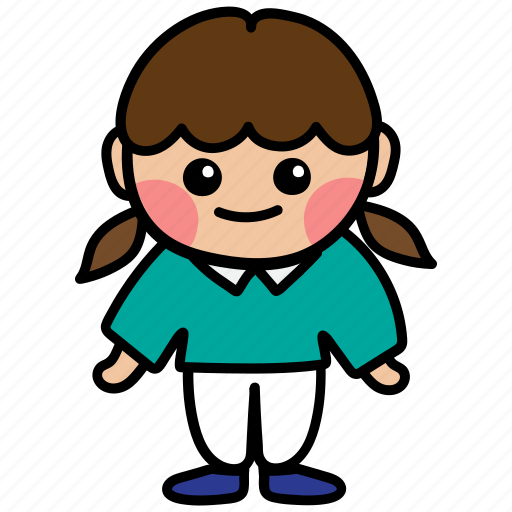 Child, kid, girl, avatar, person, children, human icon - Download on Iconfinder
