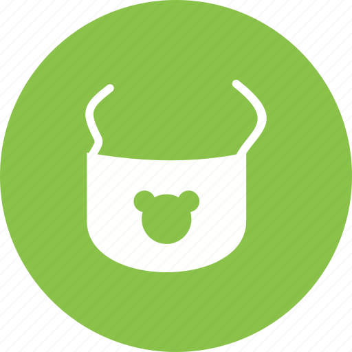 Baby, bib, bibs, clip, infant, mealtime, milk icon - Download on Iconfinder