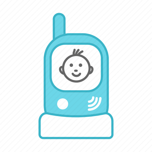 Baby, babysitter, infant, monitor, newborn, radio nanny, walkie talkie icon - Download on Iconfinder