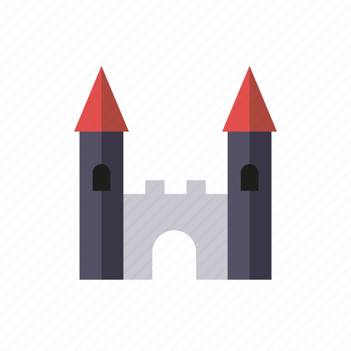 Building, castle, fort, fortress, playing, towers, toys icon - Download on Iconfinder