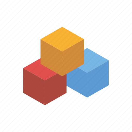 Bricks, building blocks, cubes, playing, toys icon - Download on Iconfinder