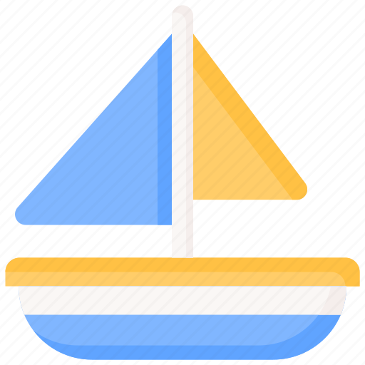 Sailboat, toy, boat, child, ship icon - Download on Iconfinder