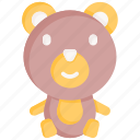 teddy, bear, toy, doll