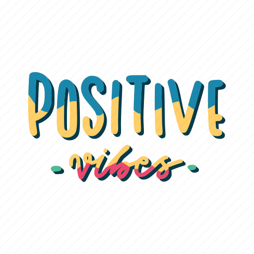 Chill, relax, lettering, typography, sticker, positive vibes sticker - Download on Iconfinder