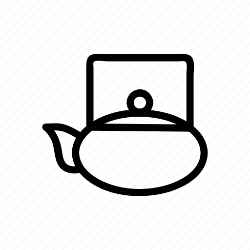 Contour, drink, hot, kettle, tea, tokyo icon - Download on Iconfinder