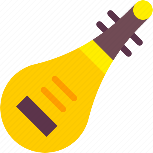 Pipa, string, instrument, orchestra, asian, chinese, china icon - Download on Iconfinder