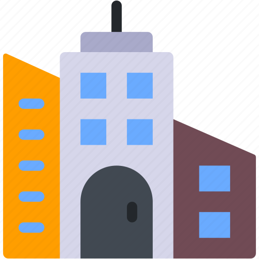 Skyscrapers, town, urban, city, real, estate icon - Download on Iconfinder