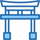 torii, gate, landmark, shrine, shinto, asia