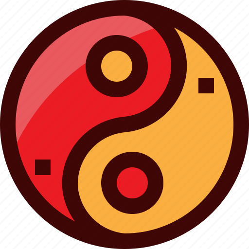 China, chinese, religion, sign, symbols, tao, yin yang icon - Download on Iconfinder