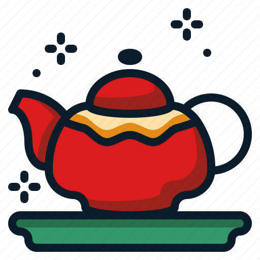 China, chinese, drink, tea, teapot icon - Download on Iconfinder