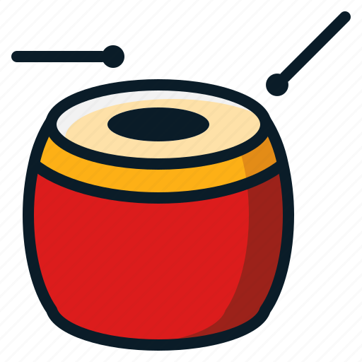 Celebration, china, chinese, drum, new, year icon - Download on Iconfinder