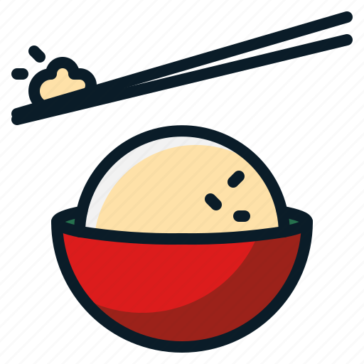 Chinese, food, rice icon - Download on Iconfinder