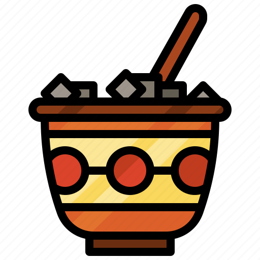 Grass, jelly, gastronomy, chinese, food, nutrition icon - Download on Iconfinder