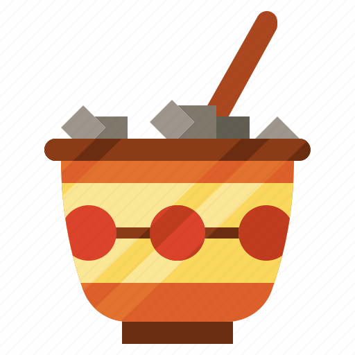 Grass, jelly, gastronomy, chinese, food, nutrition icon - Download on Iconfinder