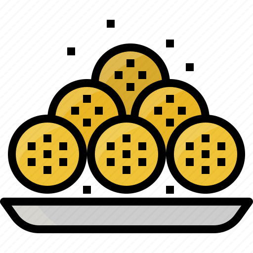 Balls, chinese, cooking, dessert, food, jian dui, sesame icon - Download on Iconfinder