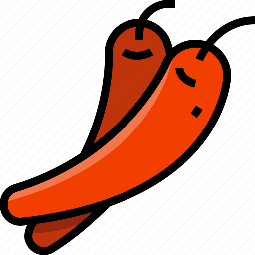 Chilli, chinese, food, ingredients icon - Download on Iconfinder