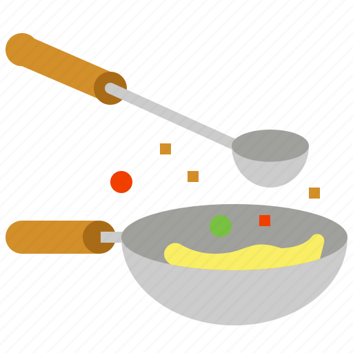 Chinese, cooking, cookware, food, pan, restaurant, spatula icon - Download on Iconfinder