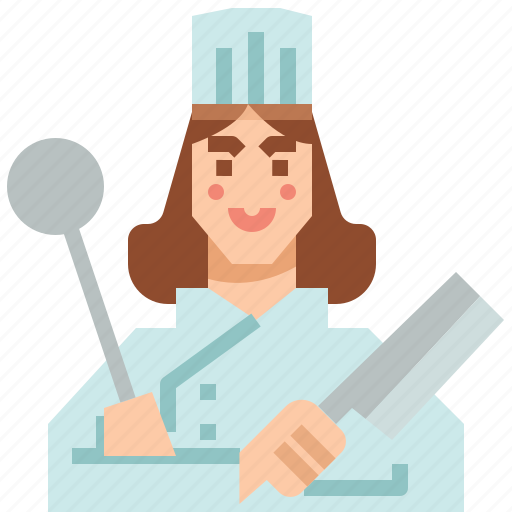 Chef, chinese, cooking, food, job, occupation, woman icon - Download on Iconfinder