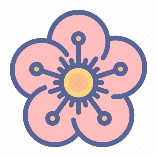 Blossom, flower, plum, cherry, chinese new year, cny, sakura icon - Download on Iconfinder