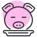 pig, pork, chinese new year, reunion, dinner, cny, lunar new year