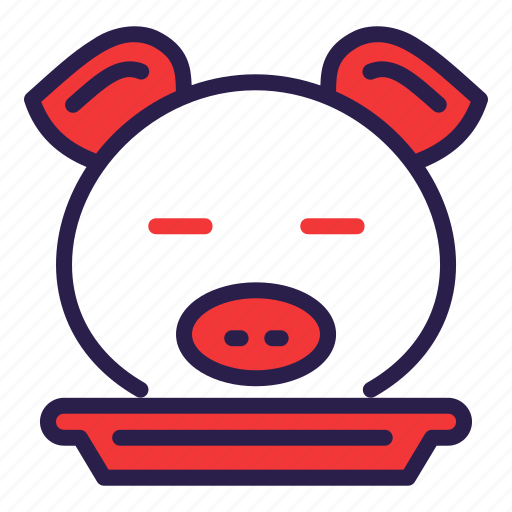 Pig, pork, reunion, dinner, chinese new year, cny, lunar new year icon - Download on Iconfinder