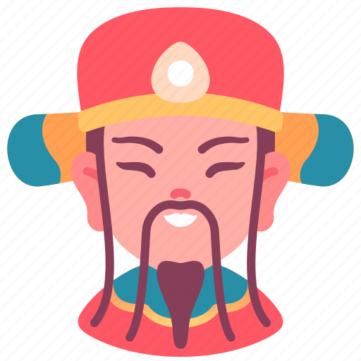 Avatar, caishen, chinese, fortune, god, happy, wealth icon - Download on Iconfinder