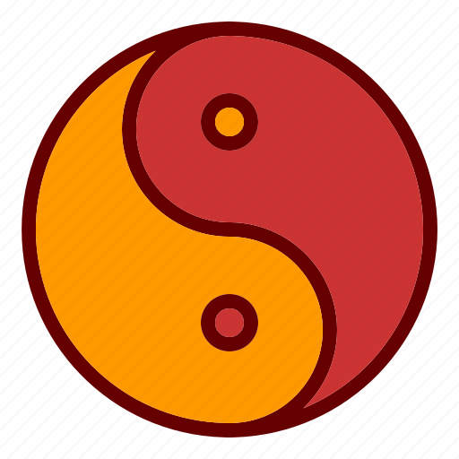 Accessories, chines new year, chinese, decoration, new year, yin yang icon - Download on Iconfinder